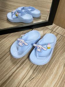 Jokixx - Sandal Jepit Anak Perempuan Let Tali Motif KUROMI Anti Slip Kekinian