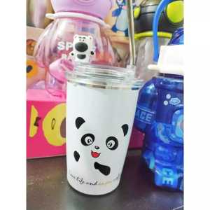 Botol Minum Anak Termos Tumbler Lotso 500ML Gratis Box Include Sedotan Botol Stainless Hot & Cold
