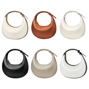 Nhỏ hoboes túi cho phụ nữ crescents ví đeo vai mềm Crossbody Túi xách da nách túi với dây đeo điều chỉnh được