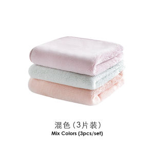 TALENTIN 30x30CM 3Pcs Set Random Color Microfiber Cloth Water Absorbent Dish Cloth Thickened Cloth Towel Kitchen Towel Hand Towel Tuala Dapur Tuala Tangan