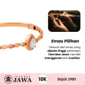 Gelang Bangle Emas San Gleam Majesty Kadar 10 Karat Toko Mas Jawa. 