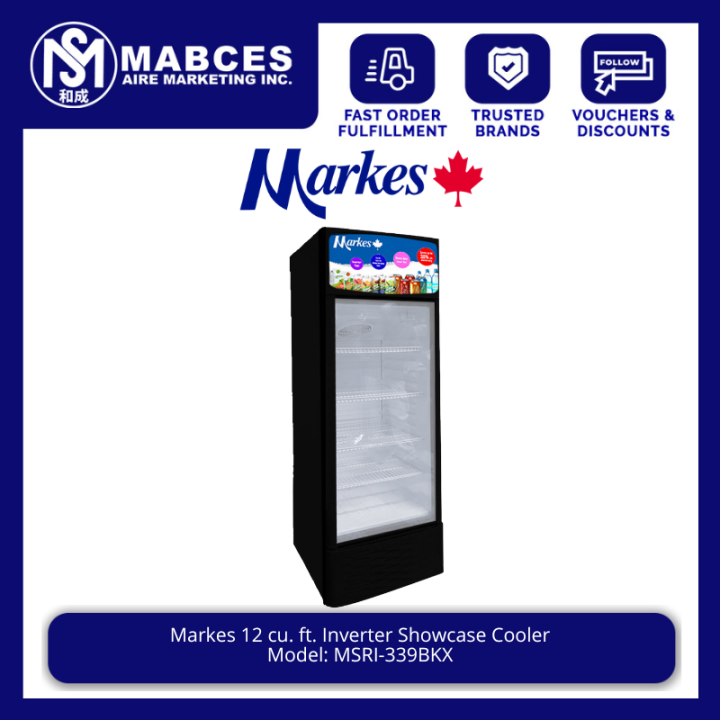 Markes 12 Inverter Showcase Cooler MSRI-339BKX Inverter