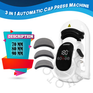MP00 3-in-1 Auto Cap Press Machine for 70/80/90mm- High-Quality Office & School Supplies