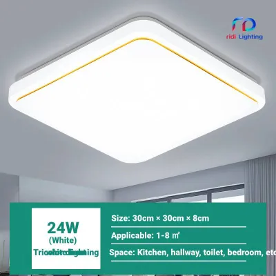 【RIDI】LED Ceiling Lights Living Room Lights Bedroom Lights Balcony Lights Modern Simple Kitchen Lights Square Lights Study Lights