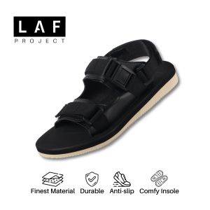 Sandal Gunung Pria Wanita Hiking Sendal Travelling Umrah Haji Kasual Casual Hitam Putih Jack V2 LAF Project