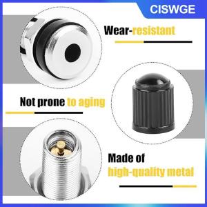 CISWGE 2 cái xe máy bánh xe van 33mm xe máy xe tay ga xe đạp Quad không săm núi lốp van dustcap