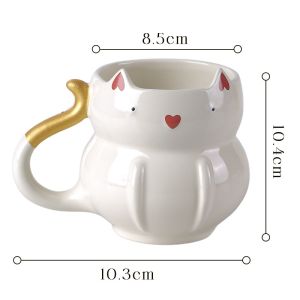 Cốc sứ hình khẩu súng độc lạ dung tích 350ml ly chịu nhiệt tốt-Quà Tặng Phong Cách trang trí bàn làm việc