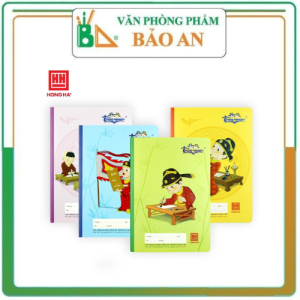 COMBO 5  Vở 4 Ô ly 48 trang Hồng Hà Trạng nguyên lịch sử 0562 phù hợp cho học sinh tiểu học tập viết chữ.
