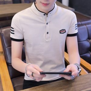 MSP New Mens Casual Polo Shirt Cotton Short-sleeved Shirt Brand Jersey Summer Large Size