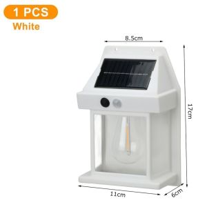 Phù Hợp Bóng Đèn Gắn Tường Cảm Biến Chuyển Động Sử Dụng Năng Lượng Mặt Trời BIGBA