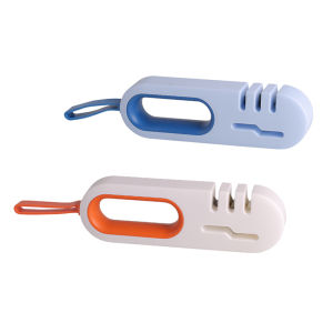 ที่ลับมีดและกรรไกร อุปกรณ์ลับของมีคม เครื่องลับมีด แท่นลับมีด อุปกรณ์ลับมีด Knife sharpener อุปกรณ์ลับมีดคม หินลับมีด ใช้ได้ทั้งมีด/กรรไกร