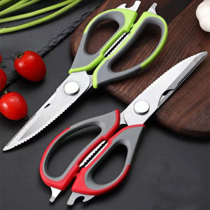 Tea กรรไกร อุปกรณ์ทำอาหาร กรรไกรตัด กรรไกรอเนกประสงค์ กรรไกรสแตนกรรไกรทำครัว กรรไกรทำอาหาร กรรไกรทำครัว มีปลอกสวม