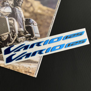 สำหรับ HONDA Vario 125 3D เรซิ่นจักรยานยนต์แบบเจลโลโก้ซ้ายและขวาสติกเกอร์ตกแต่ง