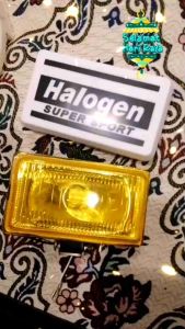 Loseri PREMIUM Truck/Lori Halogen Spotlight 12V or 24V White/Yellow 6inch Rectangle Spot light for lorry Car Kereta