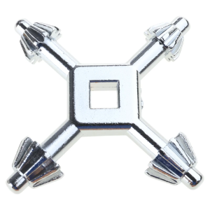 Multipurpose 4 In 1 Drill Chuck Key Wrench 4 Head Professional Chuck Key for Most Power Tool and Drilling Machines