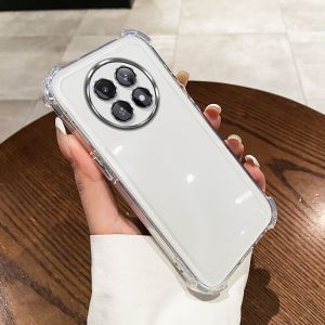 เคส เคสสำหรับ Realme 12 pro 5g realme 12 PLUS + 5g 2024 เคสศัพท์ เคสนิ่ม วงแหวนแม่เหล็กเงา ซิลิโคนกันกระแทก สายคล้องโปร่งใสสี่เหลี่ยม SJSTJSCXQ01