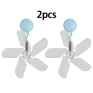 2pcs Anti-Direct Breeze Fan Adjustable Air Deflector Wind Ventilation Fan For Air Conditioner