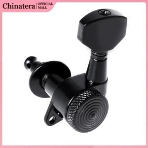 6Pcs Guitar String Pegs Reusable Sealed Machine Heads Tuners String Right Tuning Pegs for Acoustic Or Electric Guitar