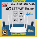 Modem Wifi Wireless Router Sim Card 4G LTE Smartcom XM286 300Mbps Asli. 