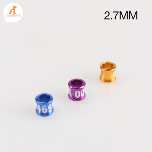 Rennas Foot Bird Ring For Bird Accessories For Love Birds Parrot Foot Ring African Birds 4mm/4.7mm