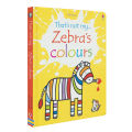 Usborne That' s Not My Zebra' Reading zebras and recognizing colors is not mine... Series of children's English Enlightenment hole books on paper 0-3 years old English original. 