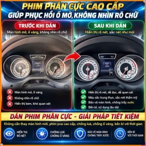 Phim Phân Cực LCD Mercedes-Benz 2014–2015 – Giúp Phục Hồi Màn Hình Xuống Cấp Hiển Thị Rõ Hơn