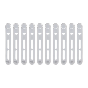 Pack Of 10 Silicone Cord Ties Cable Organizers For Easy Cable Management In Kitchens And Workspaces