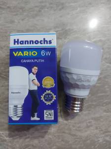 Bola Lampu LED Kapsul Hannochs VARIO Hemat Energi 6 Watt 12 Watt 18 Watt 22 Watt - Cahaya Putih