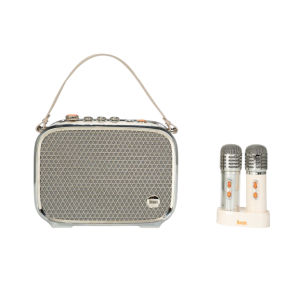 Divoom SongBird-Ultra Portable Bluetooth Guitar & Karaoke Speaker with 2 Wireless Microphones | 100W DSP Stereo Sound
