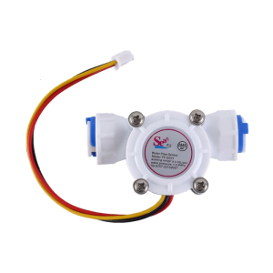 Water Flow Sensor Switch 3/8" Thread Hall Effect Flowmeter Liquid Fluid Meter Sensor Switch Flowmeter Meter 0.3-10L/min
