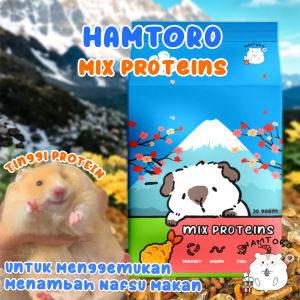 HAMTORO / Mix Protein / Snack Hamster / Makanan Hamster Landak Mini Sugar Glider