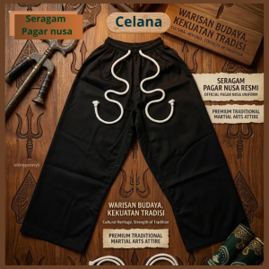 Sakral Pagar Nusa Anak + Sabuk / Sakral Pagar Nusa Junior + Sabuk  / Seragam Silat Anak