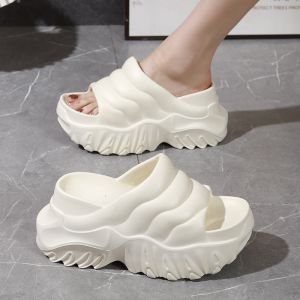 [Free Shipping] 2025 Ultra-Waterproof Platform Womens Sandals Wedge Heel Platform Sole EVA Soft Versatile Simple Design
