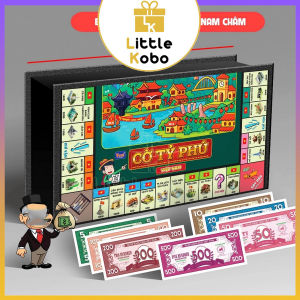 [Foxi] Cờ Tỷ Phú 42cm Có Nam Châm Chủ Đề Việt Nam Size Khổng Lồ Cờ Tỉ Phú Đồ Chơi Trí Tuệ Trẻ Em
