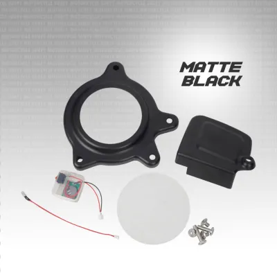 MOTOX Nmax Aerox v2 Transparent Acrylic CVT Cover With Light Box And Bolts