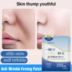 Anti-Wrinkle Nasolabial Patch Firming Face Lifts for Mouth Forehead Eye Areas Tightens Skin Reduces Fine Lines Smoothing Mask