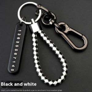 Hobibear số điện thoại di động Tấm Bện Chuỗi Chìa Khóa Xe Chống Mất Điện Thoại đồ treo tự làm