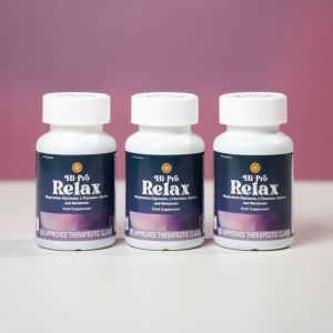 Hi-Pro Relax for Deep Sleep (3 Bottles) Magnesium Glycinate + L-Theanine + Glycine + Melatonin