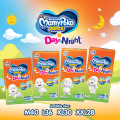 MAMYPOKO Day & Night Baby Diaper Pants Unisex Large 36 pcs x 4 packs (144 pcs) [ONLINE EXCLUSIVE]. 