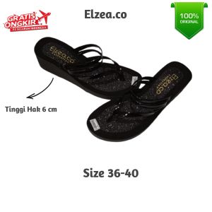 Sandal Wedges Wanita Jepit Manohara