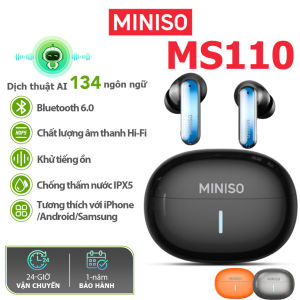 MINISO MS110 AI Dịch Tai Nghe Có Thể Dịch 134 Ngôn Ngữ Hỗ Trợ Video Phụ Đề Dịch Thông Minh Giảm Tiếng Ồn Nhiều Màu Sắc Dải Ánh Sáng Trang Trí