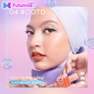 WARDAH EveryDay! Matte Lip Shot | Lip Cream | Lip Stain | Quick Set | Lip Matte | Waterproof