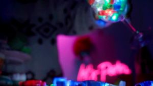 🔥Wholesale🔥50PCS LED Finger Light Party Finger Light Childrens day gifts Glow in the Dark Magic Laser Neon LED Together