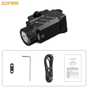 SOFIRN PL09 Tactical Flashlight SST40 LED Light 1600lm Rechargeable Lightweight High Lumen with Strobe Mode