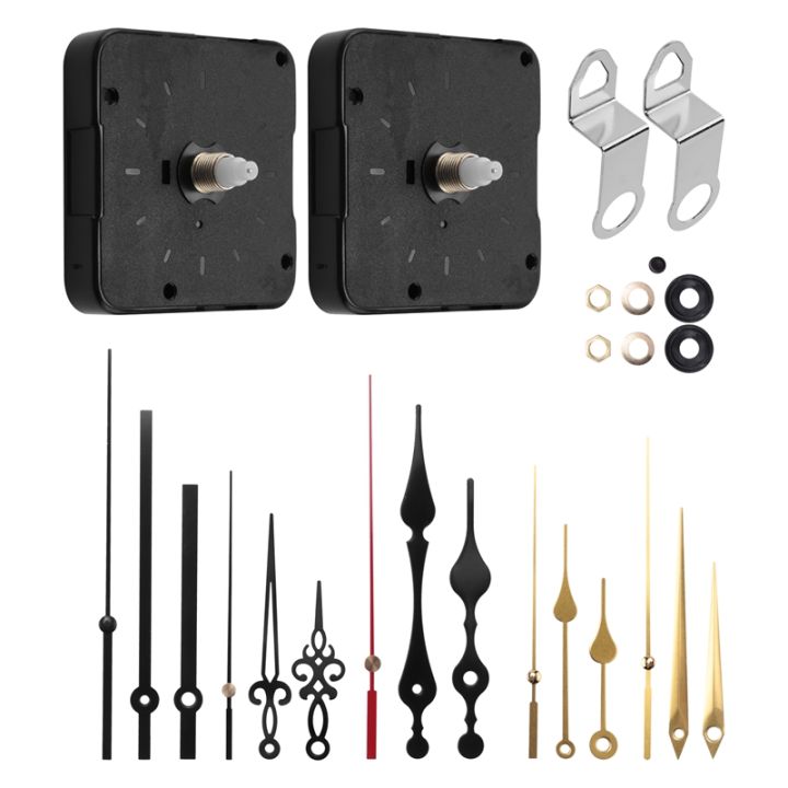 Clock Mechanism Kit Battery Powered,Quartz Clock Movement Replacement