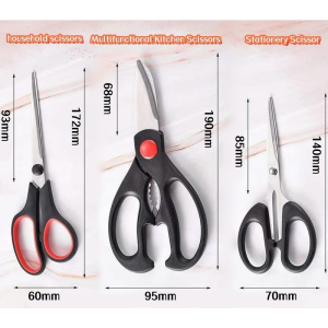 Multifunctional Kitchen Scissors Stainless Steel Chicken Bone Scissors Opener Meat Fish