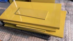 Customize High-Strength PAI (TORLON) 4203 PAI Board for SemiconductorEngineeringAirplane And Insulation Parts