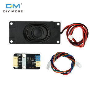 Diymore MODUL Amplifier Audio I2S ลำโพงโมดูลเครื่องขยายเสียง MAX98375ลำโพงขนาดเล็กรองรับการสนทนาปัญญาประดิษฐ์แชท AI
