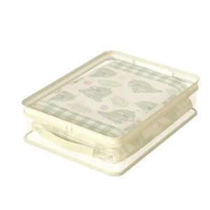 Storage Box Storage Mildew and Dust Resistant Organizer Foldable Fashionable Atmosphere Detachable