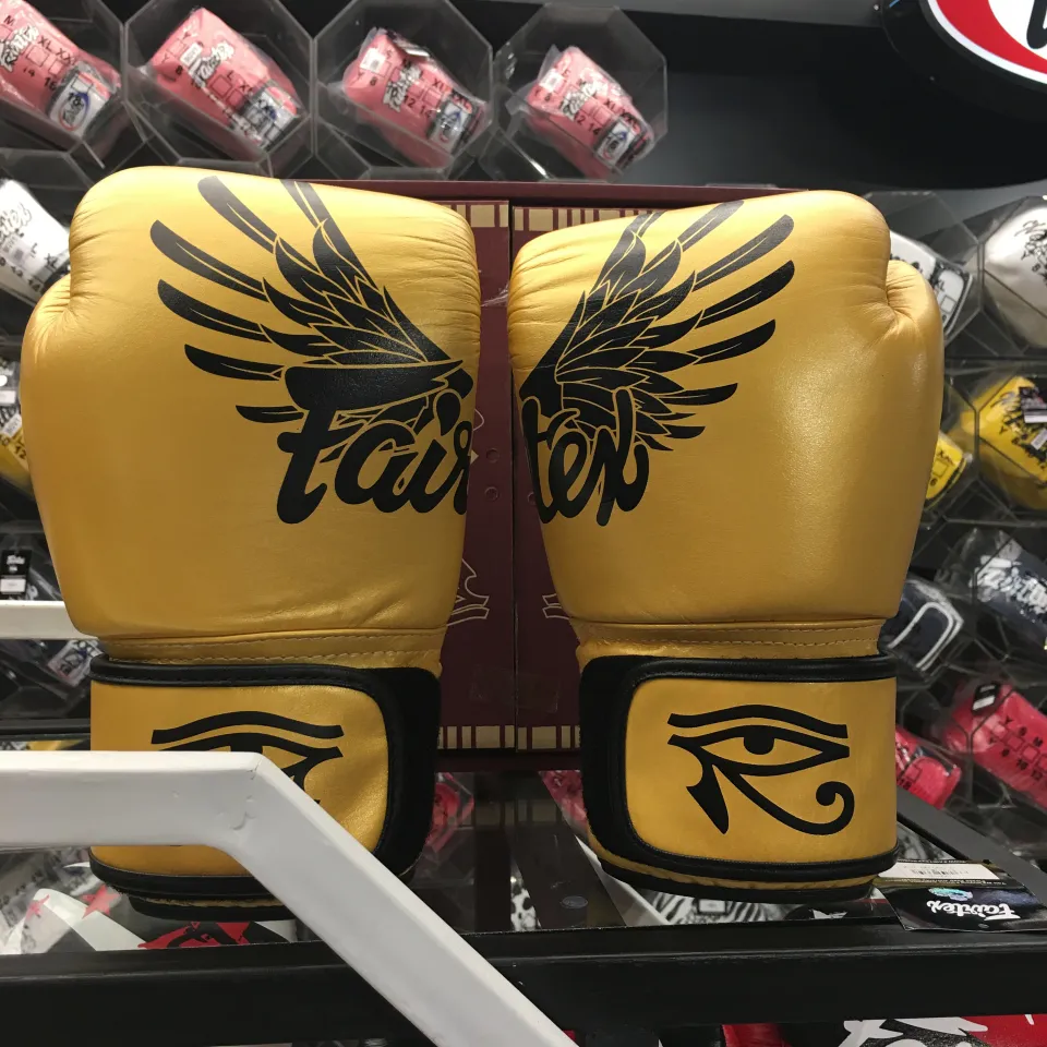 Fairtex BGV1 Universal Tight Fit Falcon Premium Leather Muay Thai